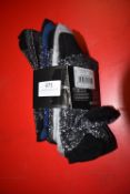 *DKNY Socks 6pk Size: 4-7
