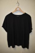 *Hilary Radley Black Short Sleeve Top Size: XL