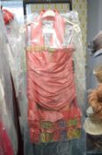 *Coral Cocktail Dress Size: 10
