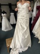 *Eternity Bridal Ivory & Silver Wedding Gown Size: 8 RRP: £825