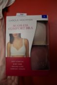 *Carole Hochman Seamless Comfort Bra 2pk Size: L