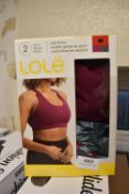 *Lole Sports Bras 2pk Size: M