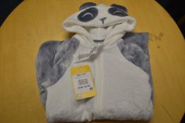 Saint Eve Kid’s Panda Hooded Fleece Sleeper Size: S 7-8 year
