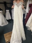 *Impression Bridal Ivory Wedding Dress Size: 6