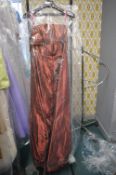 *Terracotta Leah Strapless Bridesmaid Dress Size: 10