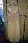 *Romantica Dark Ivory Bridesmaid Dress Size: 14 years