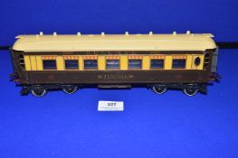 Hornby O Gauge No.2 Special Pullman Coach Znobia
