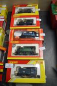 Five Assorted Boxed Hornby 00 Gauge Model Trains