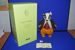 Steiff Beatrix Potter Collection “Tommy Brock” Certificate No. 00013