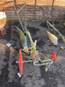 Horse Drawn Plough (Blue)