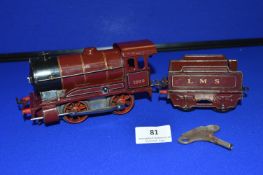 Hornby O Gauge Clockwork Tender & Loco 1930’s