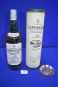 Laphroaig 10 Year Old Single Islay Malt Scotch Whisky 1L