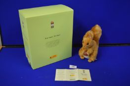 Steiff Beatrix Potter Collection “Squirrel Nutkin” Certificate No. 00635