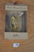 Steiff 11cm Teddy Bear Trumpeter Ornament No. 037887