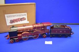 Hornby No. 3 Tender Loco Royal Scot 6100 Clockwork 1936-41 with Smoke Deflectors