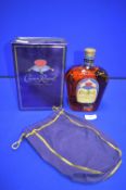 Crown Royal Blended Canadian Whisky 1L with Presentation Box & Bag