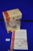 Steiff Limited Edition Felt Doll “The Legend of Lewis Carole” Certificate No. 282 Item No. 037672