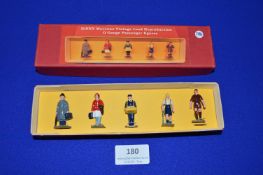 Boxed Set of Reproduction O Gauge Passenger Figures (unused & boxed)