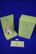 Steiff Beatrix Potter Collection “Hunca Munca” UK04 Certificate No. 00143 Item No. 641648