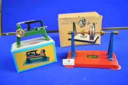 Mamod Line Shaft, and a Wilesco 1060 Machine Saw