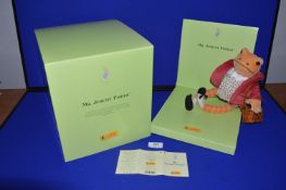 Steiff Beatrix Potter Collection “Jeremy Fisher” Certificate No. 00875 Item No. 354243