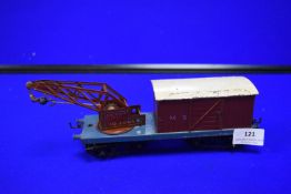 Hornby O Gauge No 2 Breakdown Van Crane 1920’s