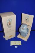 Steiff Limited Edition Classic Pooh “Owl” Certificate No. 1239 Item No. 651793