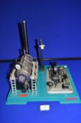 Wilesco Steam Engine and Generator with Light
