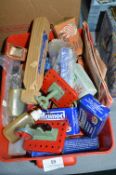 Box of Mamod and Wilesco Spare Parts