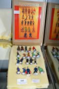 ~20 Assorted O and 00 Gauge Lead Figurines