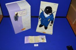 Steiff Limited Edition Wind in the Willows “Mole” Certificate No. 341 Item No. 037023