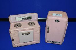 Tinplate Junior Refrigerator and Oven
