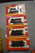 Four Boxed Hornby 00 Gauge Engines