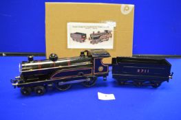 Hornby O Gauge No. 2 Clockwork 4-4-0 Tender Loco LMS RN2711 1925-28