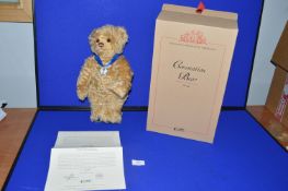 Steiff 35cm Coronation Bear Certificate No. 1083