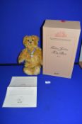 Steiff Collectibles Golden Jubilee Bear 35cm Certificate No. 00822 Item No. 660610