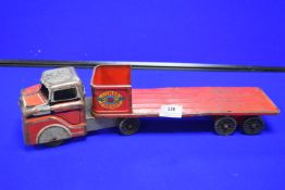 Marx Toys Tinplate Wagon with Trailer
