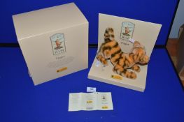 Steiff Limited Edition Classic Pooh “Tigger” Certificate No. 02008 Item No. 651656