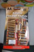 *~40 Kirkland AA Batteries