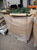 *Pallet of Christmas Trees etc. (salvage)
