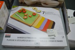 *Saville Bamboo Cutting Board and Chopping Mats