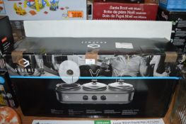 *Sensio Home Gourmet Triple Slow Cooker