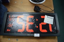 *Acurite 18” Digital LED Clock