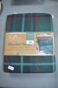 Heritage Collection Brushed Cotton Check Sheet Set