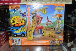 *Nickelodeon Bubble & Crew Barkyard Crane Tower Set