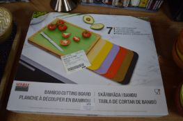 *Seville Classics Bamboo Cutting Board and Chopping Mats