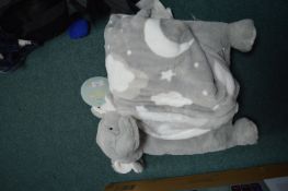 *Snuggle Me Too 2pc Elephant Blanket & Plush Set