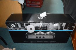 *Sensio Home Gourmet Triple Slow Cooker