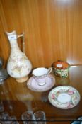 Decorative Jug, Royal Standard Trio, etc.