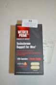 *Weider Prime 120 Testosterone Capsules